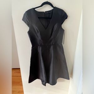 Halogen Black Cocktail Dress Size 4 (worn once)
